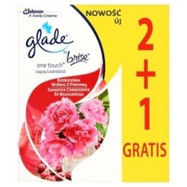 Glade Touch&Fresh UT 3x10ml Zamatos Cseresznye és Bazsarózsa