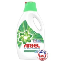 Ariel Folyékony mosószer 40mosás-2,2l Mountain Spring
