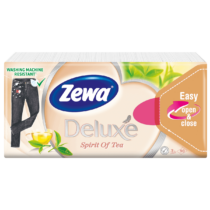 Zewa Deluxe papírzsebkendő 3rétegű 90db Spirit of tea