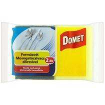 Domet formázott mosogatószivacs dörzsivel 2db