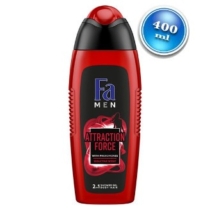 Fa tusfürdő 400ml Men Attraction Force