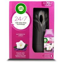 Air Wick FreshMatic készülék+UT 250ml Bársonyos Szatén és Éji Liliom
