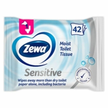 Zewa Nedves törlökendő 42db Sensitive