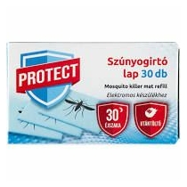 Protect Szúnyog riasztó készülékhez lap 30 db
