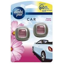 Ambi Pur Car Clip 2ml Flowers&Spring DUO