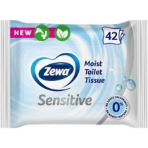 Zewa Sensitive nedves WC papír -42 db.
