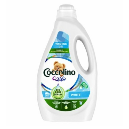 Coccolino Care mosógél fehér ruhákhoz 45 mosás 1,8 l