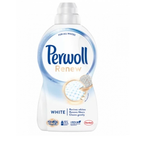 Perwoll Renew White finommosószer fehér textíliákhoz 18 mosás 990 ml