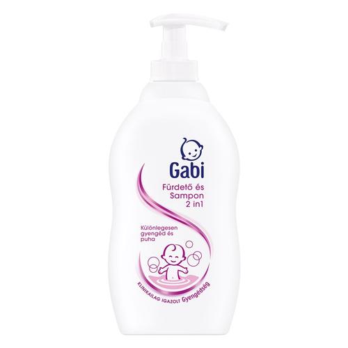Gabi fürdető és Sampon 2in1 400ml Pumpás