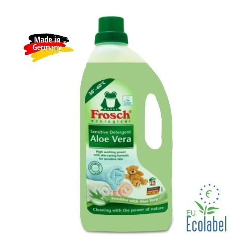 Frosch folyékony mosószer 22mosás-1,5l Sensitive Aloe Vera