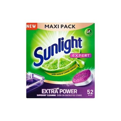 Sunlight Mosogatógép tabletta 52db Expert Extra Power