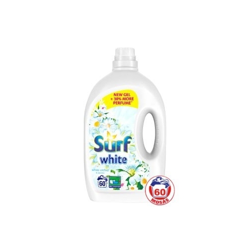 Surf Folyékony mosószer 60mosás-3l White Orchid & Jasmine