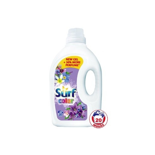 Surf Folyékony mosószer 20 mosás-1l Color Iris&Spring Rose