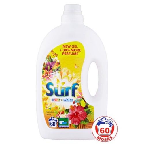 Surf Folyékony mosószer 60mosás-3l Color Hawaiian Dream