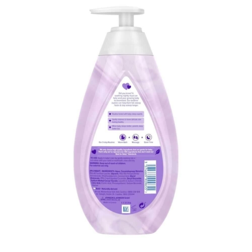 Johnson's Baby Wash 500ml Bed time