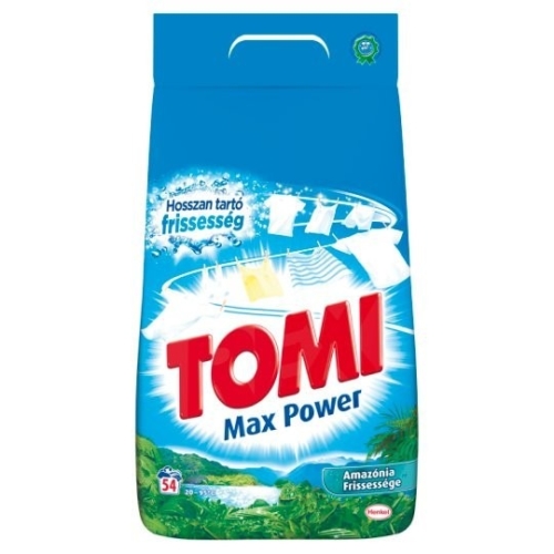Tomi Max Power mosópor 54mosás-3,51kg Amazónia frissessége