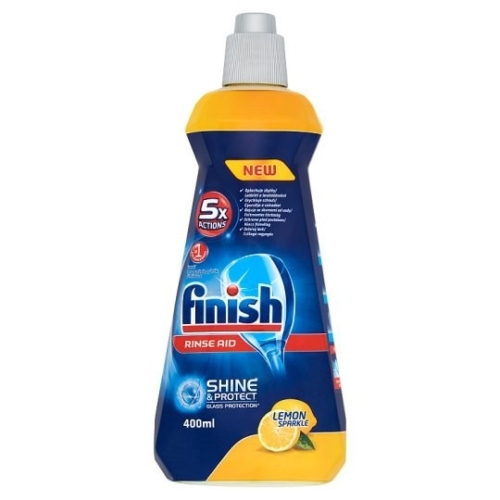 Finish Shine&Protect gépi öblítőszer 400ml Lemon