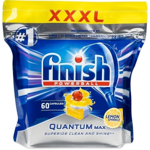 Finish Quantum Max Powerball 60db Lemon