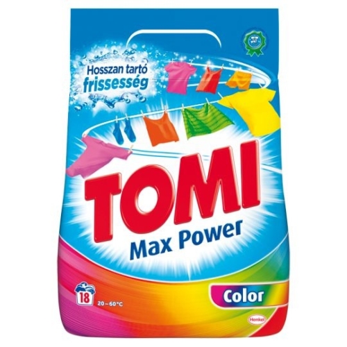 Tomi Max Power mosópor 18mosás-1,4kg Color
