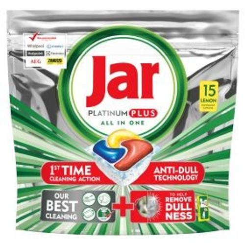 Jar Platinum mosogatógép tabletta 15db Lemon