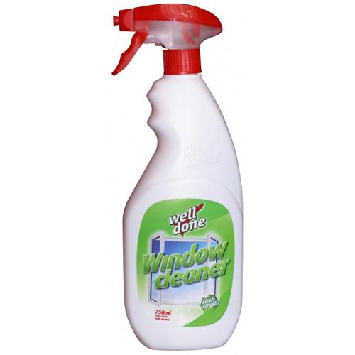 Well Done Window Cleaner 750ml Fresh Apple