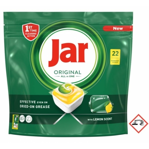 Jar Original All in One mosogatógép kapszula 22 db citrom