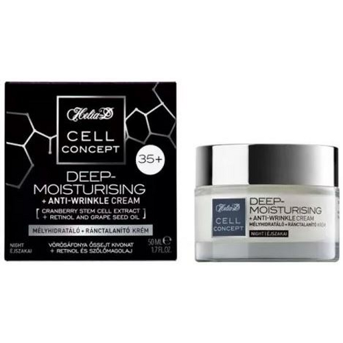 Helia-D Cell Concept Mélyhidratáló + Ránctalanító Arckrém 50 ml Éjszakai 35+