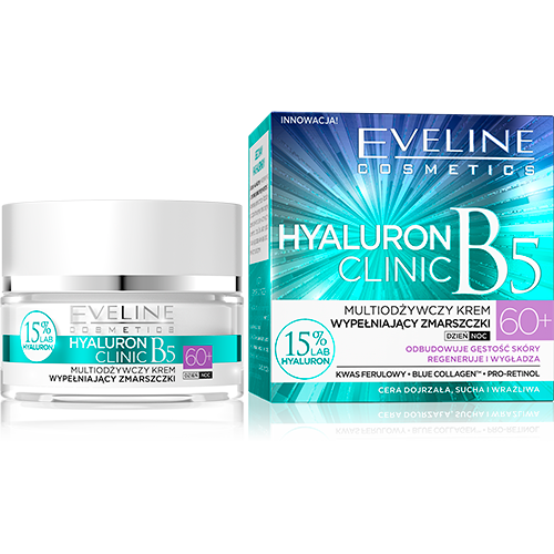Eveline Hyaluronic Clinic B5 60+ 50 ml