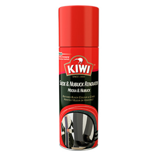 Kiwi Velúr-Nubuk Spray 200ml Fekete