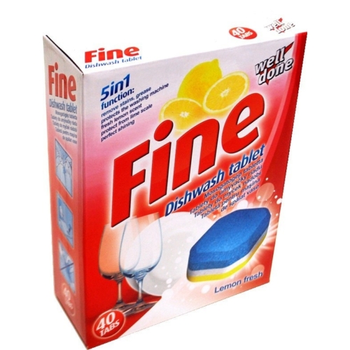 Fine mosogatgép tabletta 5in1 40db