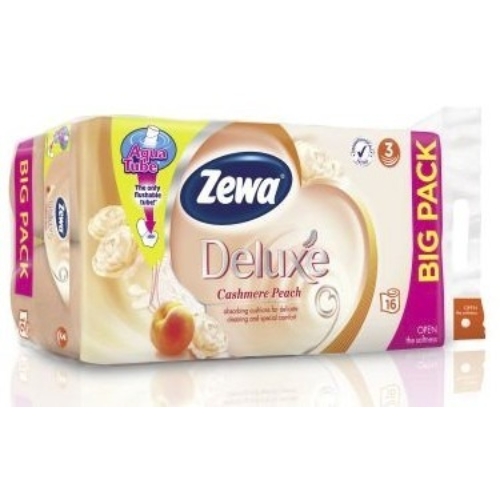Zewa Deluxe toalettpapír 3 rétegű 16 tekercs Cashmere Peach