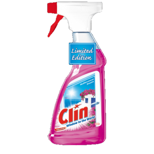 Clin Szórófejes ablaktisztító 500 ml Mediterranean dreams