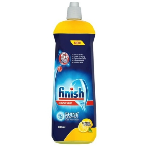 Finish Shine&Protect gépi öblítőszer 800ml Lemon
