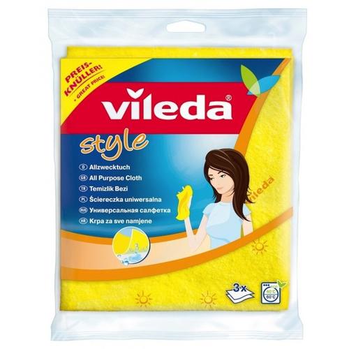 Vileda Style Háztartási törlőkendő 3db