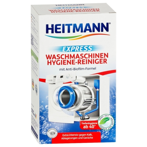 Heitmann Express Higiéniás Mosógép tisztító por 250g